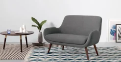 Sofá de 2 Cuerpos Moby – Gris Marga