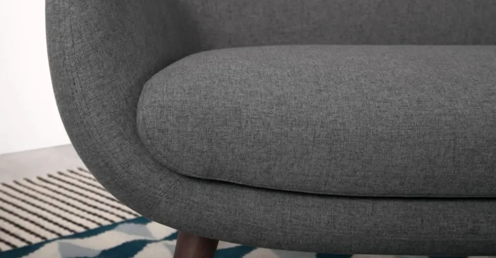 Sofá de 2 Cuerpos Moby – Gris Marga