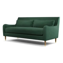 Sofá de 3 Cuerpos Oksana – Verde