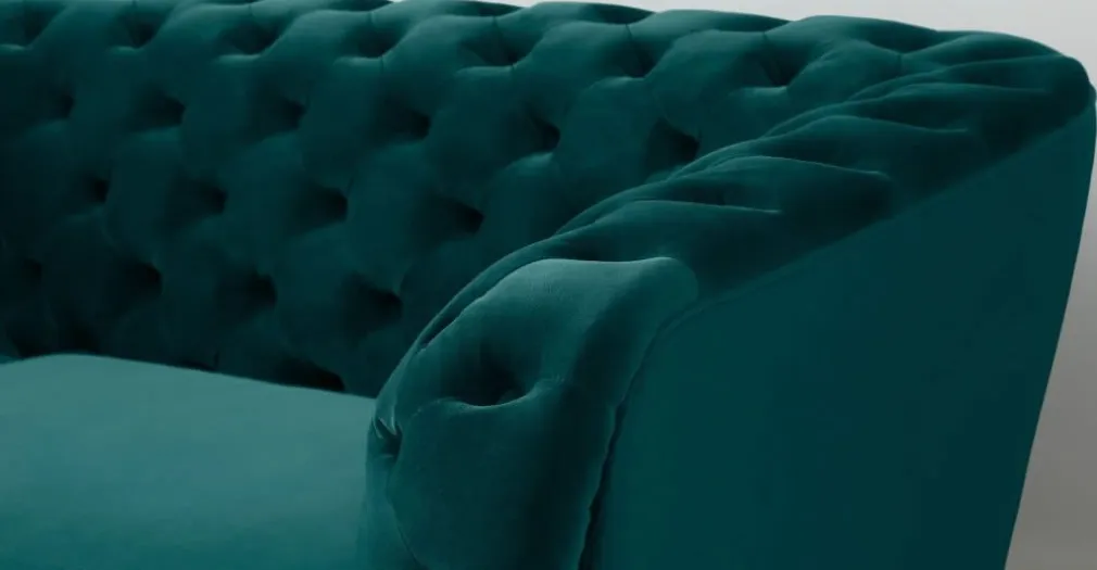 Sofá de 2 Cuerpos Sloan – Azul Seafoam