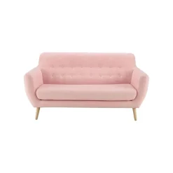 Sofá de 2 Cuerpos Stella – Rosado