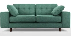 Sofá de 2 Cuerpos Tobias – Azul Cerceta