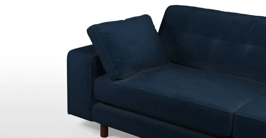 Sofá de 3 Cuerpos Tobias – Azul Indigo