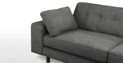 Sofá de 2 Cuerpos Tobias – Gris Pizarra