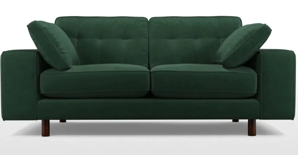 Sofá de 2 Cuerpos Tobias – Verde Bosque