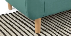 Sofá de 3 Cuerpos Tubby – Azul Cerceta Suave