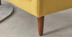 Sofá de 2 Cuerpos Walker – Amarillo