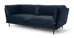 Sofá de 3 Cuerpos Wes – Azul Zafiro
