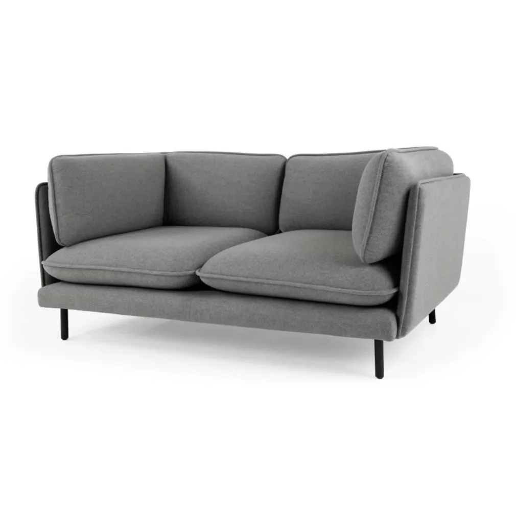 Sofá de 2 Cuerpos Wes – Gris Selecto