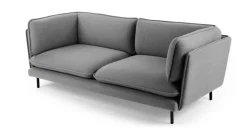 Sofá de 3 Cuerpos Wes – Gris Selecto