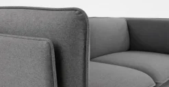 Sofá de 3 Cuerpos Wes – Gris Selecto
