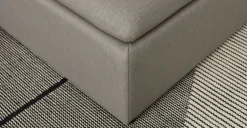 Sofá modular individual Victor – Gris Portland