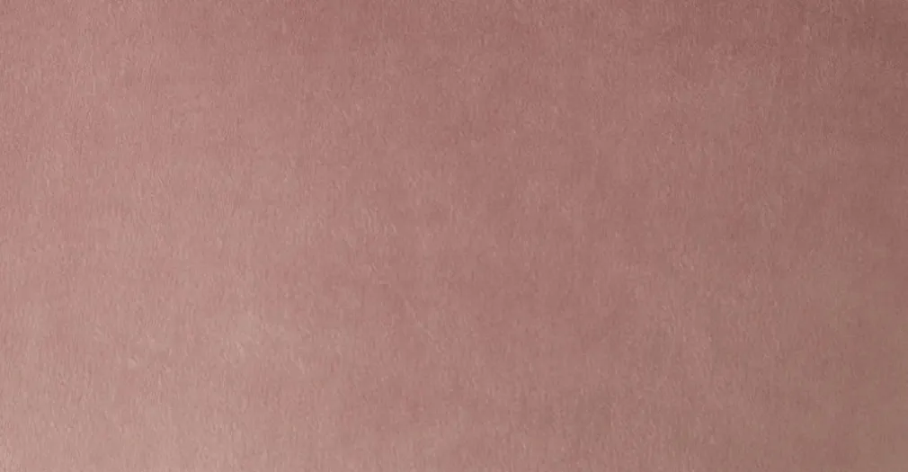 Taburete Moby – Terciopelo rosa vintage